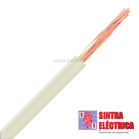 Fio FV -  1,0 mm2 - Branco - Flexivel - H05V-H