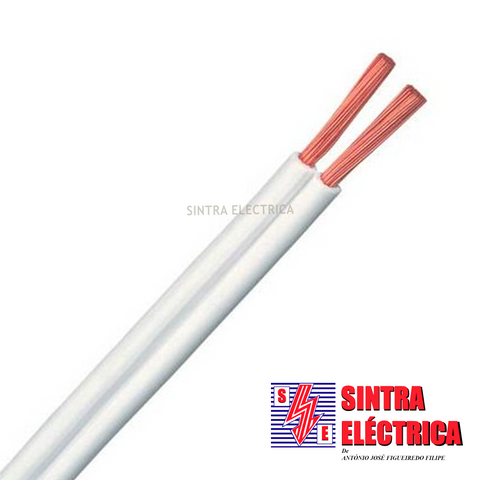 Fio FVD - 2 x 1,5 mm2 - Branco - Flex. Paralelo - H03VH-H