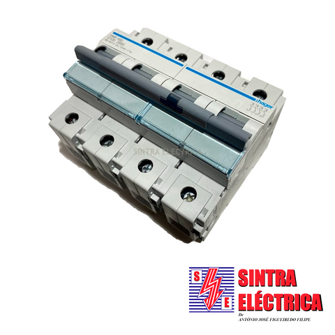 Disjuntor HMF 490 - Tetrapolar - 4x 100 A - 10 KA / hager
