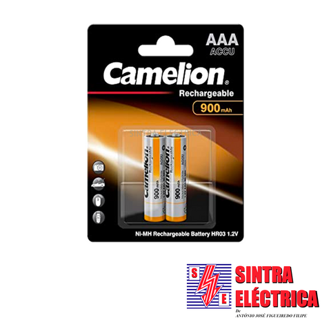 Pilha Acumulador- AAA - 1,2 v - 1.100 mA - HR03 / Camelion