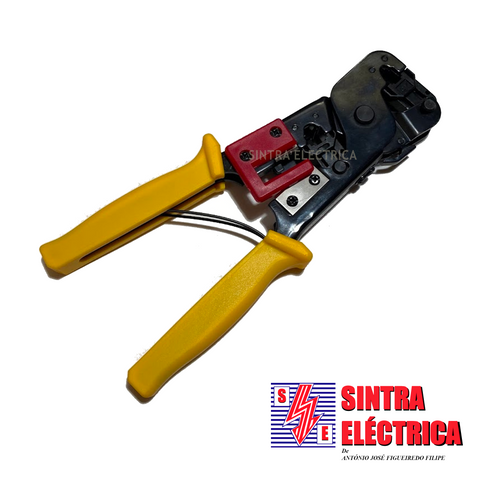 Alicate Cravar Ficha RJ 11 - 4P 4C - HT 2194 /Pro