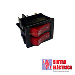 Interruptor Painel Lum. Tecla Duplo - 6 P