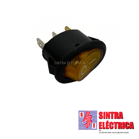 Interruptor Painel OVAL Lumin. - O-I - 3 p - ITR 009 A