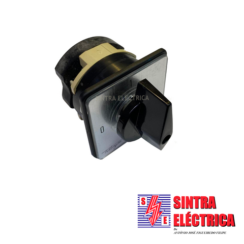 Interruptor Comutador - 1+1 polo - 12 A- 230 V- T 12  T-010 /Telergon