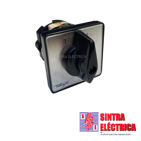 Interruptor Comutador - 1+2 polos - 20 A - 230 V- T 12 T-500 /Telergon