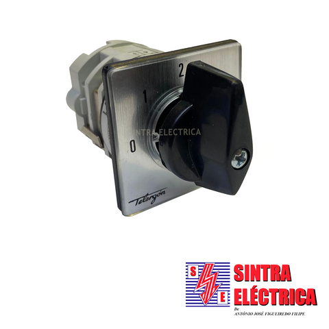 Interruptor Comutador - 3+3 p - 16 A - T 12/20 - T-411 /Telergon