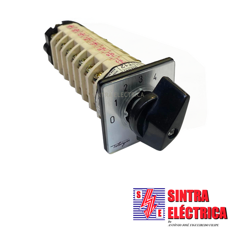 Interruptor Comutador - 8+16 p - 16 A - 415 V - T 12- T-442 /Telergon