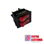 Interruptor Painel Lum. Tecla Duplo - 6 P