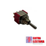 Interruptor Alavanca - KS 502 D - Mini - 250 V -2 A - 6 p /ON-OFF-(ON)