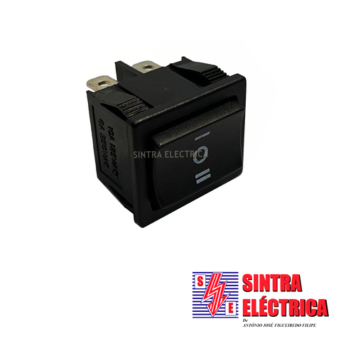 Interruptor Painel - KWS 61 - 250 v -Tecl Larga mini- I-O-II - 6 P
