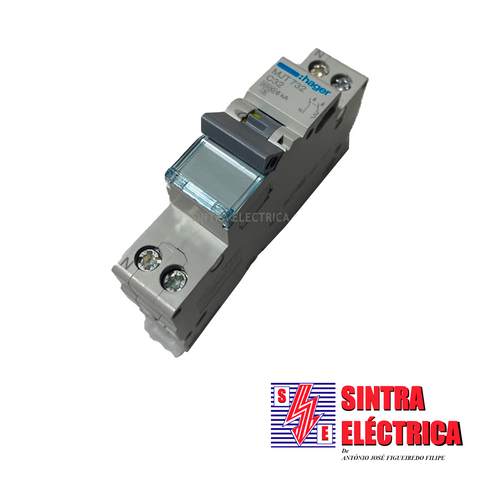 Disjuntor MJT 732 - Bipolar - 1P+N - 32 A - 4,5 KA / Hager