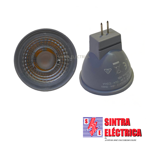 Lâmpada Dicroica- MR 11 - LEDS - 3,3 w ( 20 W )- 12 v  / Osram