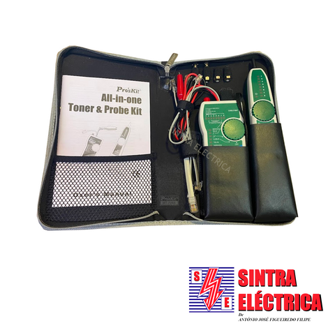 Teste Cabos RJ 45 - MT 7068 - c/ Gerador de Tons / Pro