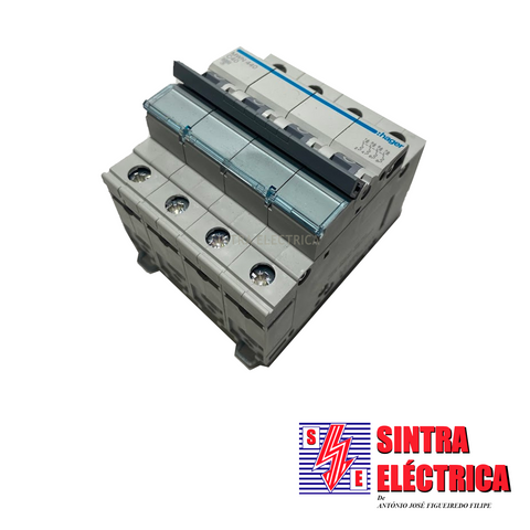 Disjuntor MWN 440 - Tetrapolar - 4x 40 A - 3 KA / Hager