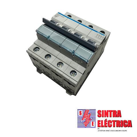 Disjuntor MWN 450 - Tetrapolar - 4x 50 A - 3 KA / Hager