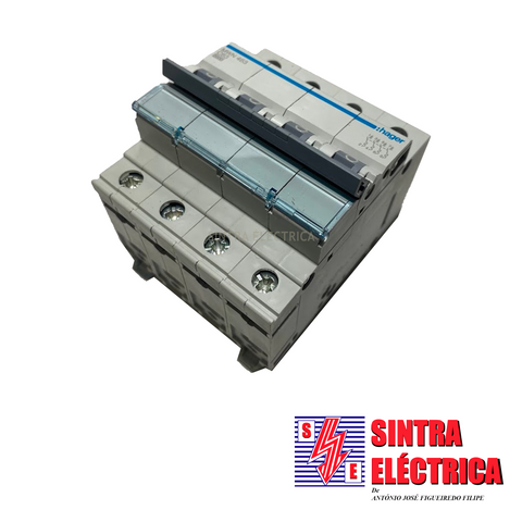 Disjuntor MWN 463 - Tetrapolar - 4x 63 A - 3 KA / Hager