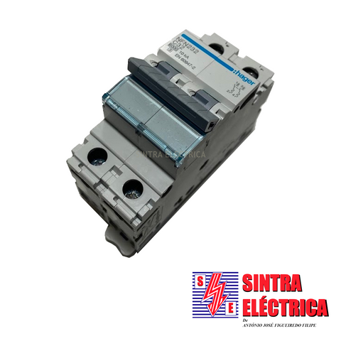 Disjuntor NFN 232 - Bipollar - 2 x 32 A - 6 KA / Hager