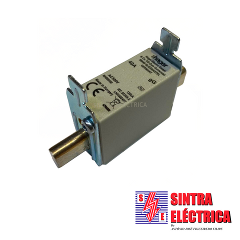 Fusível NH 000 - 25 A - gG - 500 V - LNH00025T / Hager