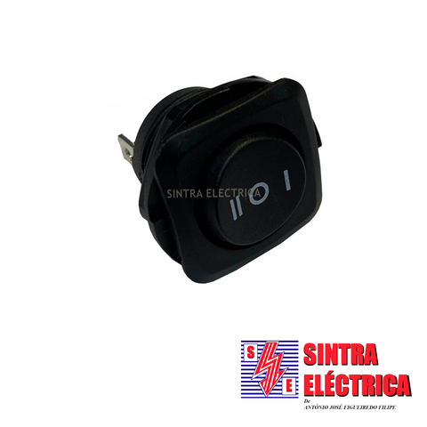 Interruptor Painel Redondo Lum. - 250 V -I-0-II- 3 Pinos - R 1945D