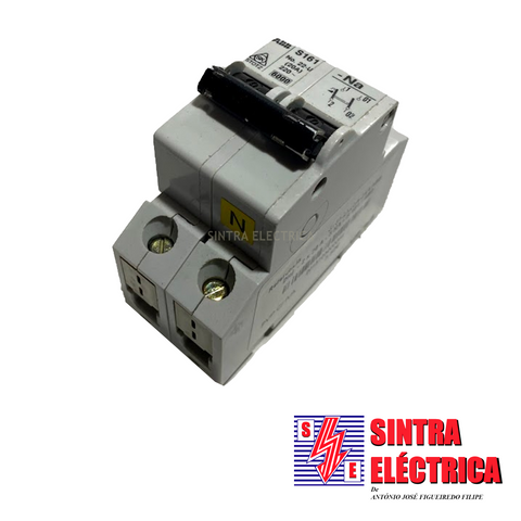 Disjuntor - S 161 - 2 x 20  A - 6 KA  / ABB