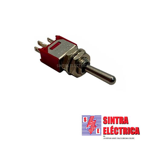 Interruptor Alavanca - SKS 241 C - 250 v - 1,5 A -Mini - 3 p- ON-OFF