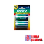 Pilha / Acumul.- Tipo D - 1,2 v / 1.400 mA - Ni Cd - 2N-1U/S