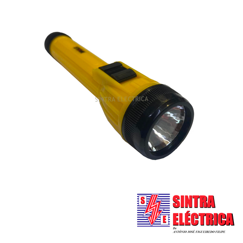 Lanterna de Led - 2 AA - Amarela -TL-927-1 / wolf