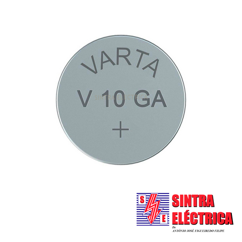 Pilha V 10 GA / LR 54 - 1,5 V - Alcalina - Eletronics/Varta