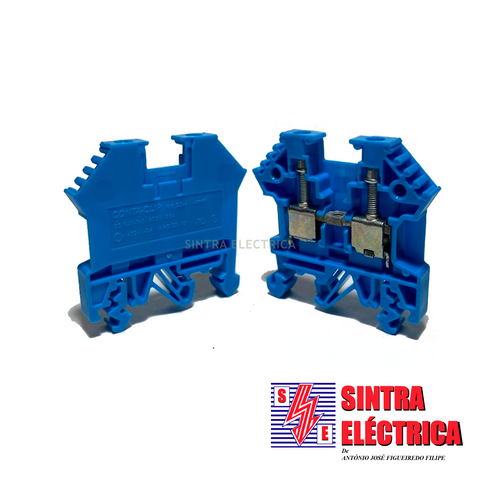 Borne Junção - 1,5..4 - NEUTRO - WD 4 BL - pª Calha dine /We